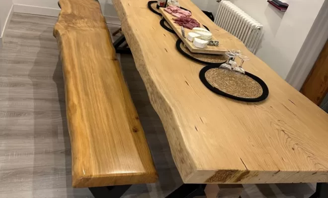 Fabrication de table et banc sur mesure à Paris, Arcachon, MEUBLES BY NICOLAS